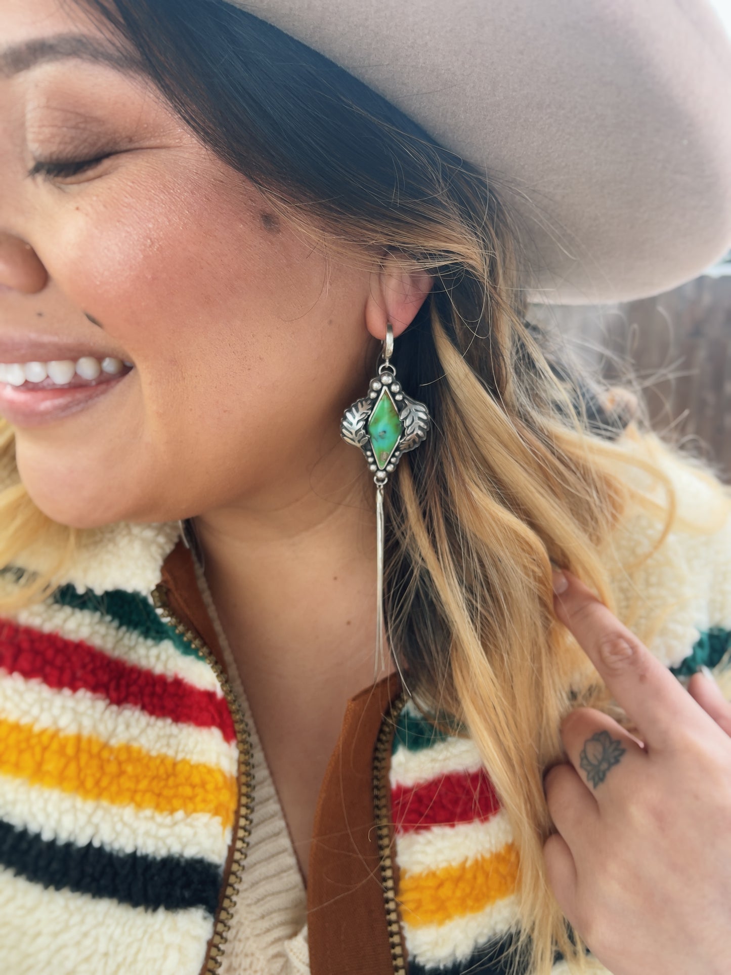 Fern Frost Cascade Earrings