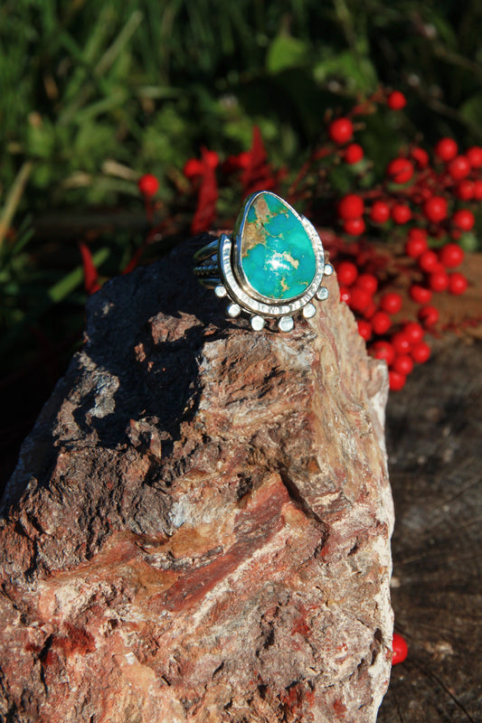 Turquoise Majesty Ring (Fits like 9.5)