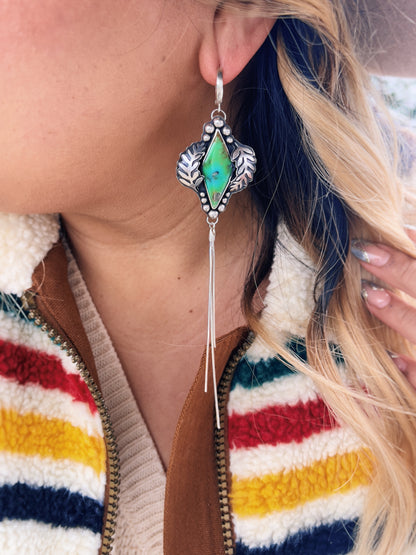 Fern Frost Cascade Earrings