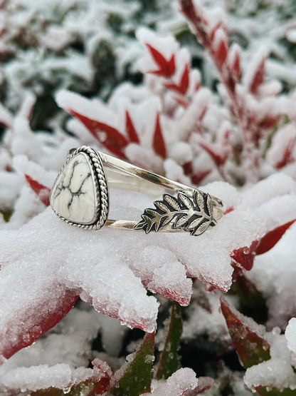 Snow Fern Cuff