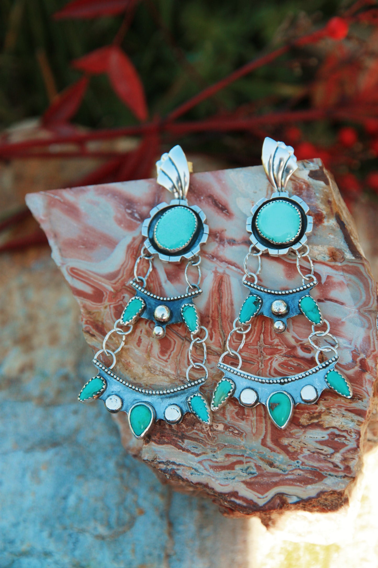 Spring Serenity Chandelier Earrings