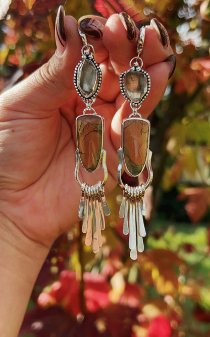 Wild Horizon Fringe Earrings