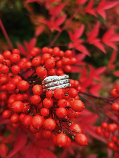 Shadow & Shell Ring (size 6)