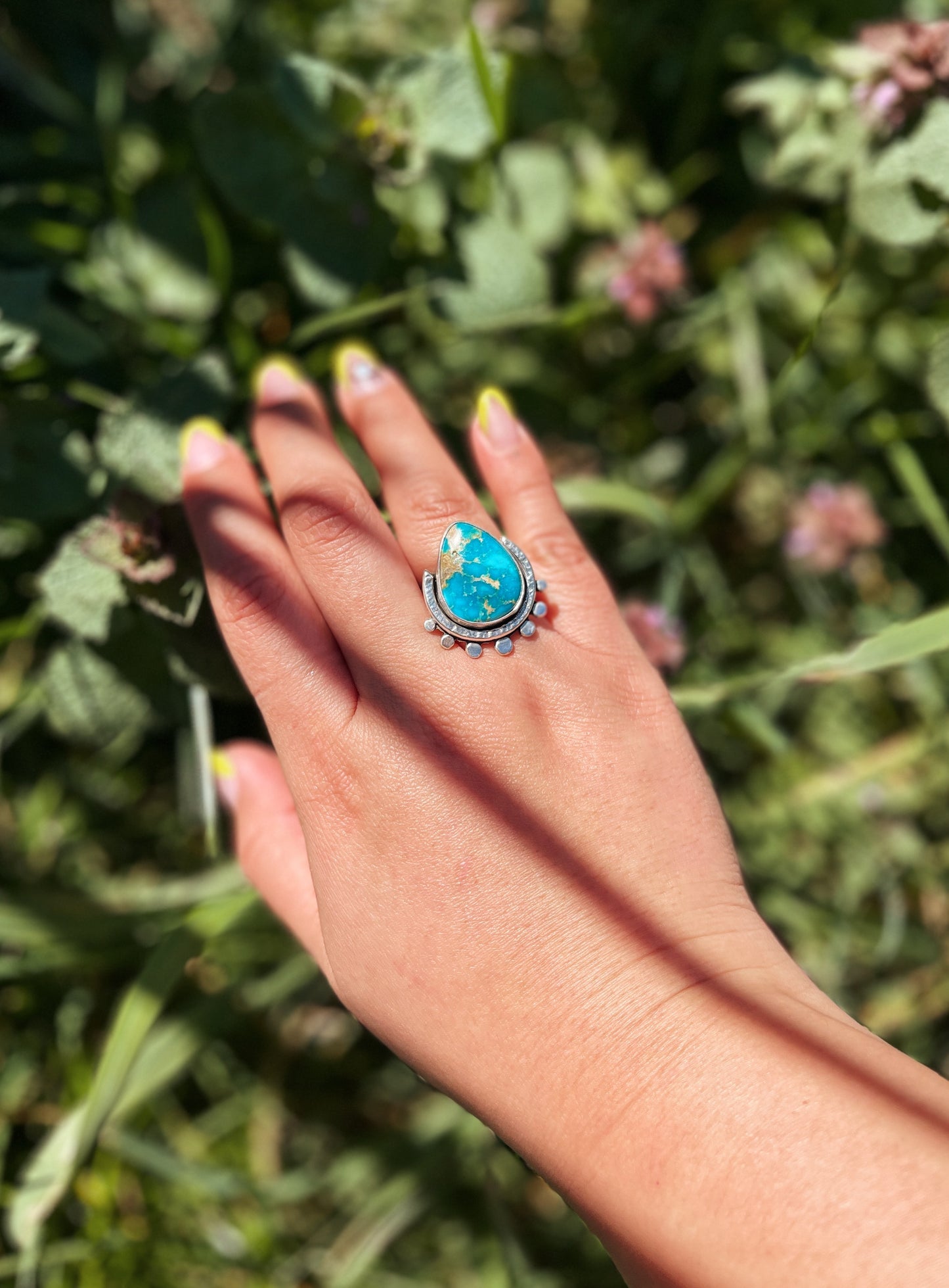 Turquoise Majesty Ring (Fits like 9.5)